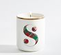 Stewart Plaid Alphabet Scented Candle - Winter Spruce