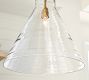 Bridget Recycled Glass Flared Pendant (13&quot;-18&quot;)