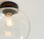 Flynn Recycled Glass Flush Mount (12&quot;)