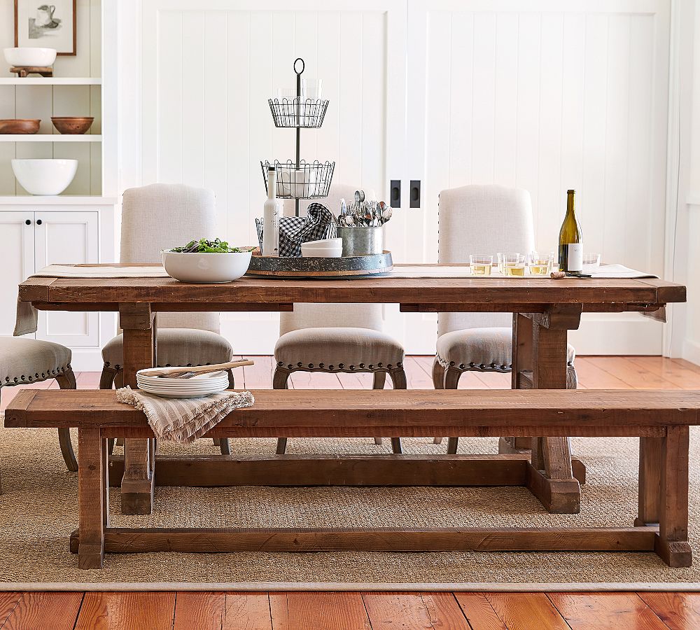 Stafford Reclaimed Wood Extending Dining Table