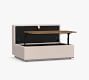 Turner Storage Ottoman with Pull Out Table with Nailheads
