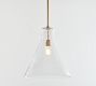 Bridget Recycled Glass Flared Pendant (13&quot;-18&quot;)