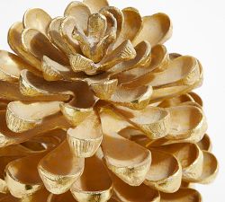 Handcrafted Brass Pinecone