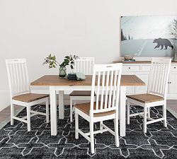 Hart Reclaimed Wood Extending Dining Table (47.5&quot;- 63&quot;)