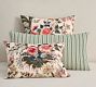 Rose Floral Stripe Reversible Sham
