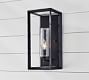 Sonora Outdoor Clear Glass Sconce (16'')
