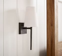 Fallon Forged-Iron Sconce (17'')