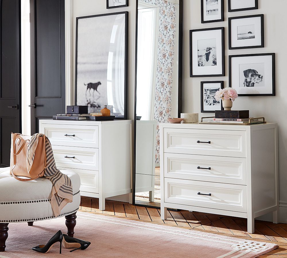 Sussex 3-Drawer Dresser (34") - Stylish Storage Solution