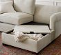 Townsend Roll Arm Reversible Chaise Sectional - Storage Available (102&quot;)