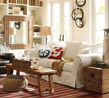 Pottery barn charleston sofa slipcover discount