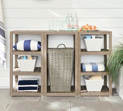 Newport Handwoven Lidded Hamper