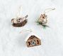 Rustic Glam Mercury Ornaments - Set of 3