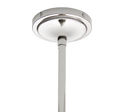 Rod Pendant - Fluted Glass (12&quot;)