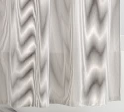 Wheaton Striped Organic Shower Curtain