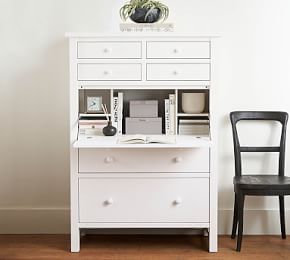 Farmhouse Secretary Desk Stylish Workspace Solution Pottery Barn