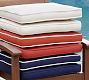 Piped Outdoor Dining Chair Cushion