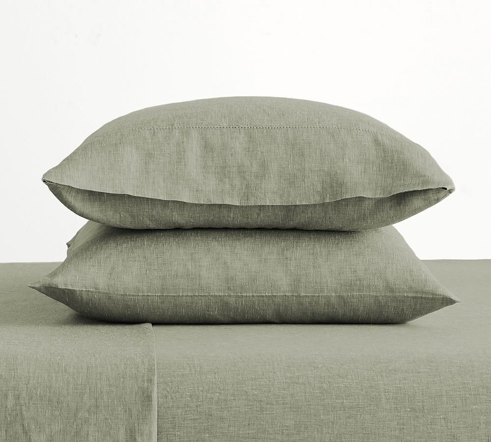 Belgian Flax Linen Pillowcases - Set of 2