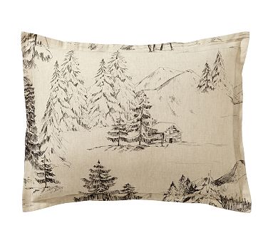 Rustic Forest Sham