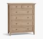 Hudson 6-Drawer Tall Dresser, Seadrift