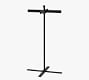 Malibu Pool Storage Black Towel Stand