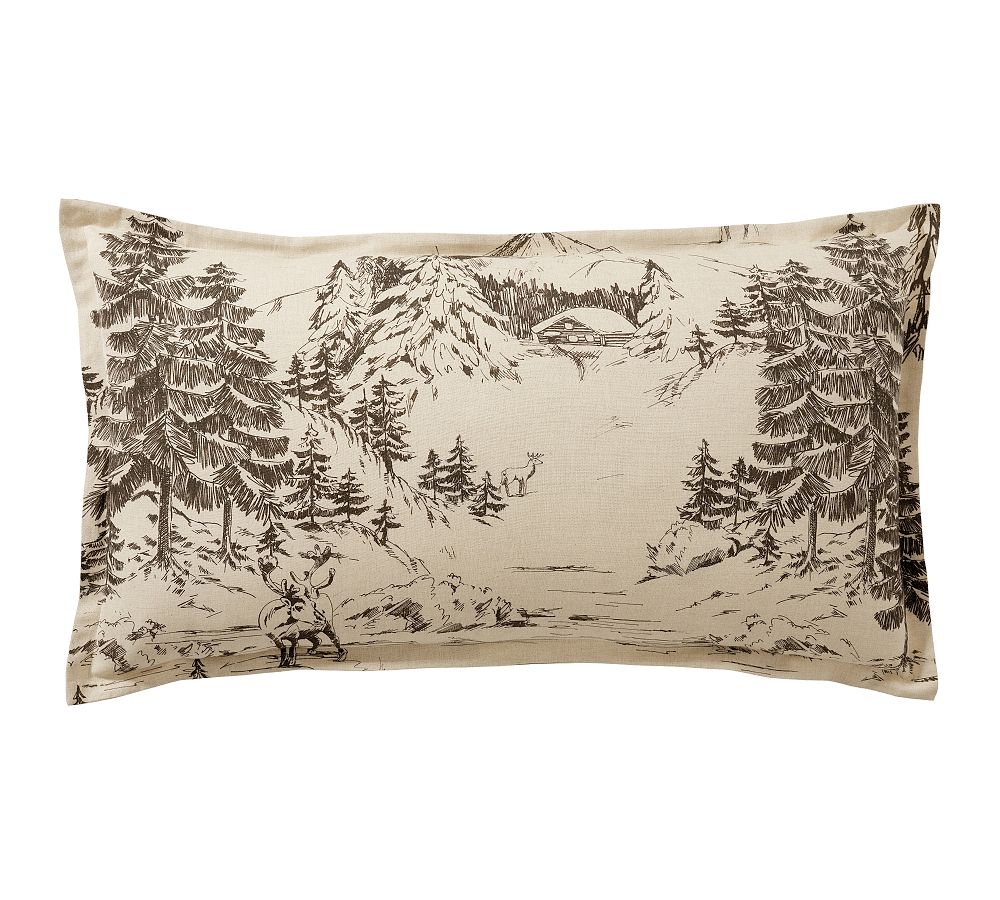 Rustic Forest Sham King