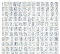 Open Box: Capitola Hand-Tufted Wool Rug,  5' x 8' - Mineral Blue