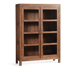 Menlo Reclaimed Teak Storage Cabinet, Camden, 49"L x 67"H