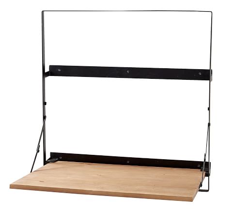 Trenton Fold Out Table, Rustic Wood