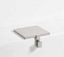Classic Low-Profile Stocking Holder, Silver
