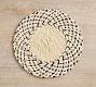 Sawyer Woven Placemat, Single - Natural/Blue