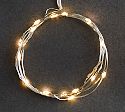Mini LED String Lights, 5', Silver