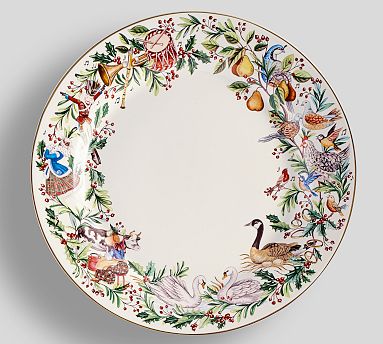 12 Days of Christmas Dinner Plates - Set of 4