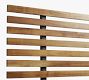 Acacia &amp; Steel Outdoor Privacy Screen