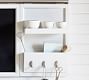 Daily Organization System - Hanging Shelf with Hooks