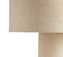 Carver Linen Table Lamp (24.5&quot;)