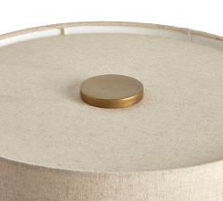 Carver Linen Table Lamp (24.5&quot;)
