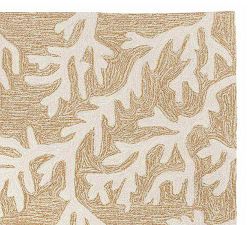 Coral Border Outdoor Rug