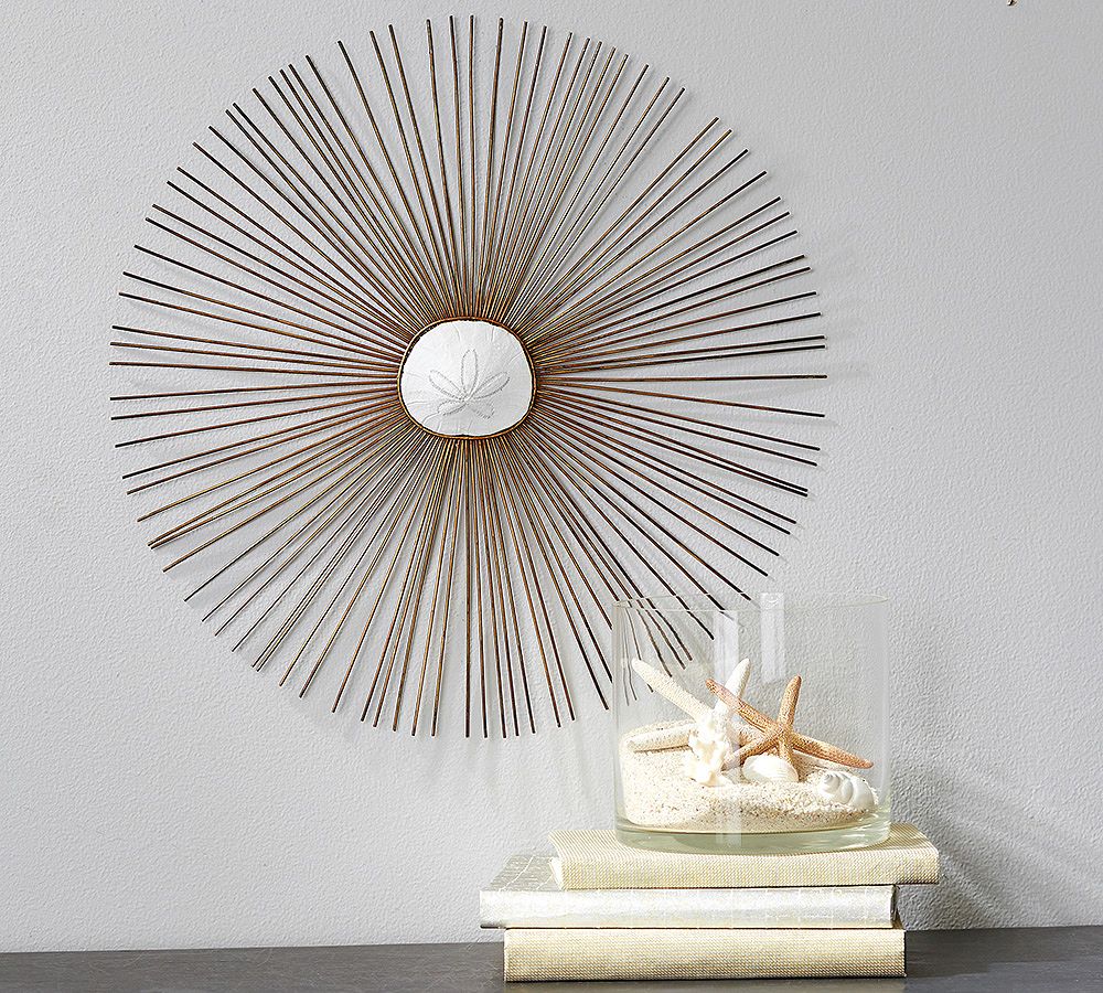 Sand Dollar Starburst Wall Art