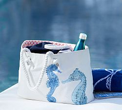 Seahorse Beach Tote