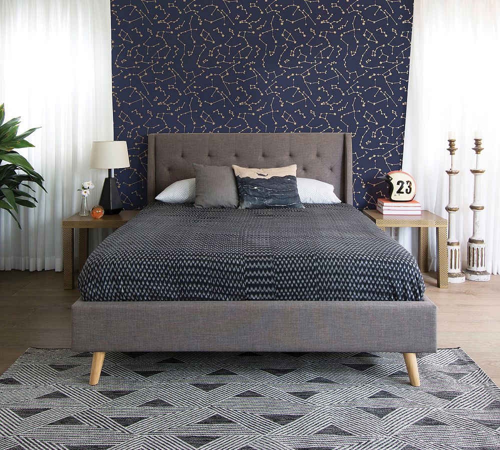 Constellations Navy Removable Wallpaper