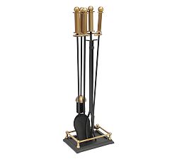 Old English Fireplace Tool Set