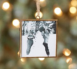 &quot;Merry Christmas&quot; Frame Ornament