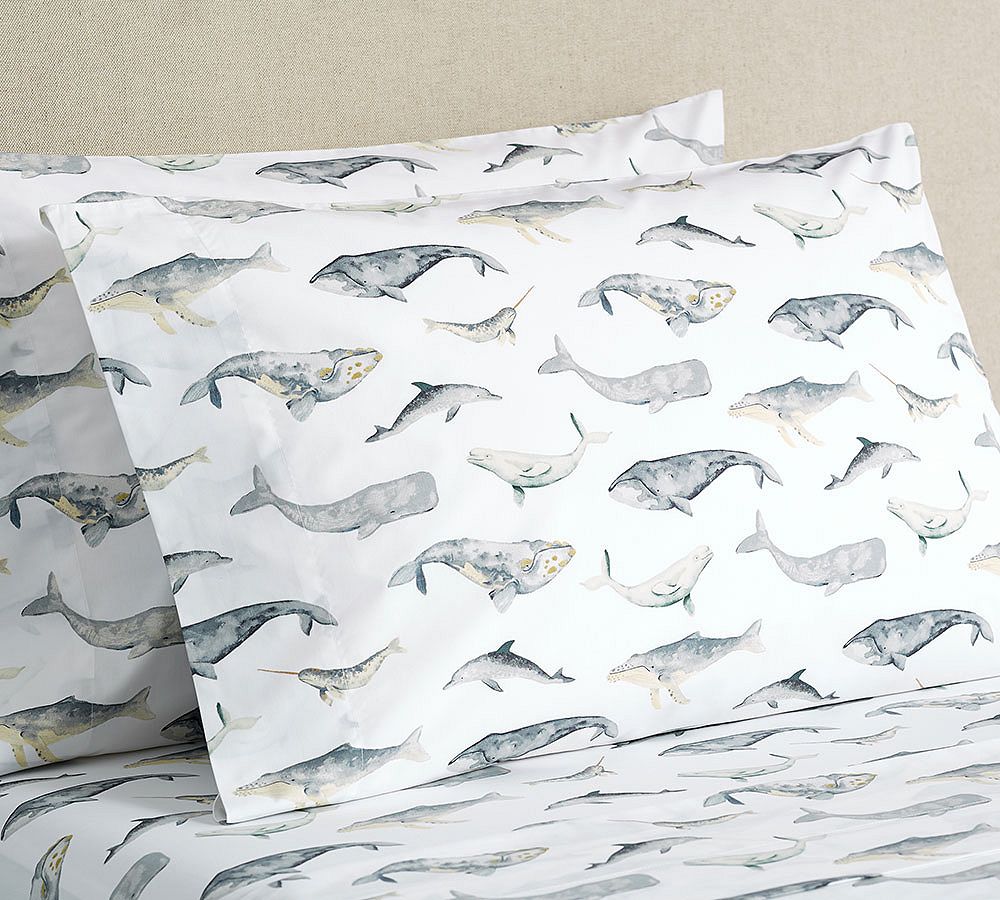 Sea Pod Organic Percale Sheet Set