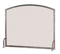 Old World Fireplace Arch Panel Screen