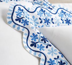 Zoe Scallop Embroidered Sham