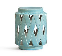 Lattice Ceramic Side Table