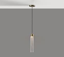Tuberose Hand-Blown LED Pendant (3&quot;)