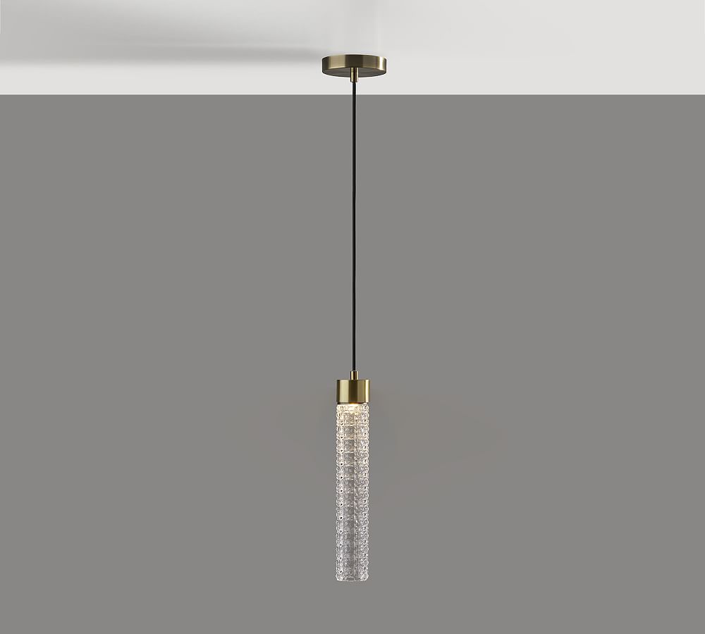 Tuberose Hand-Blown LED Pendant (3&quot;)