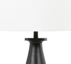Fairley Metal Table Lamp with Linen Drum Shade (28&quot;)