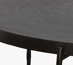 Logan Round Metal Coffee Table (36&quot;)